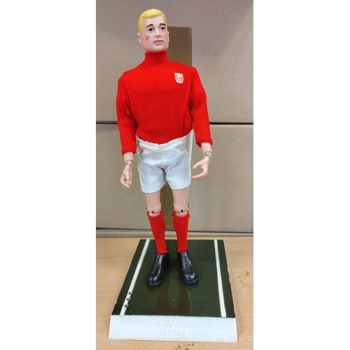 133 - Range of unboxed Palitoy Action Man Footballers generally good plus to very good with various kit co... 