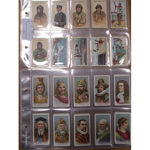 15 - Collection in sleeves with complete sets including Gallaher Birds, Nests & Their Eggs, Ogdens Leader... 