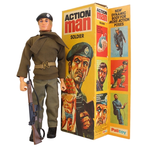 157 - Palitoy Vintage Action Man Action Soldier excellent in very good box, appears complete with Eagle ey... 