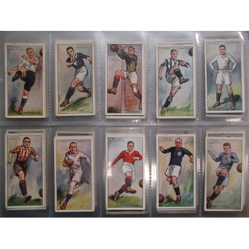 16 - Collection in 20 albums with complete sets including Churchman Association Footballers (1st & 2nd), ... 