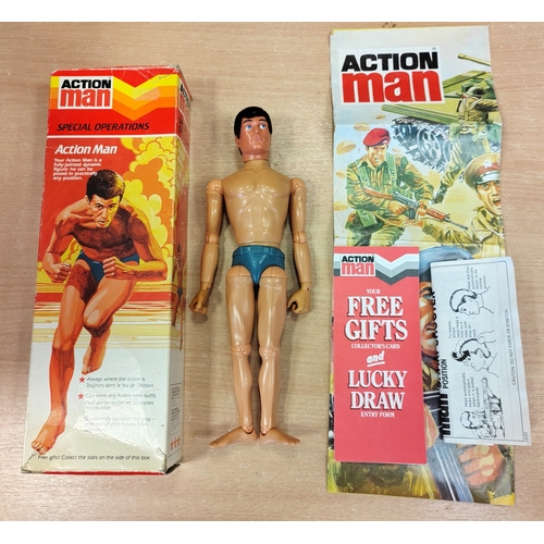 162 - Palitoy Vintage Action Man Special Operations generally excellent in good with Eagle eyes, and leafl... 