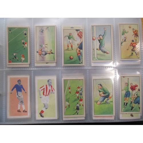 19 - Collection in albums with complete sets including Cavanders Foreign Birds, Players Miniatures, Taddy... 