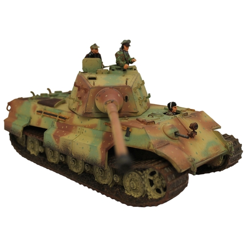 206 - King & Country. Battle of the Bugle German King Tiger Tank (Henschel Turret) No.BBG016 mint in very ... 