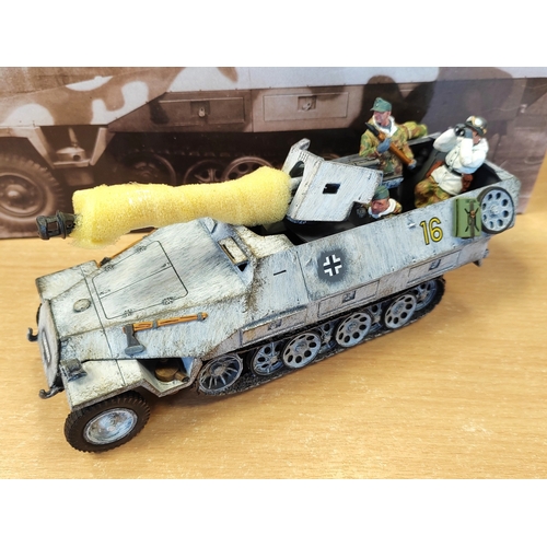 210 - King & Country. Battle of the Bulge German SD. KFZ. 251/22 Pakwagen AUSF.D Winter version No.BBG022 ... 