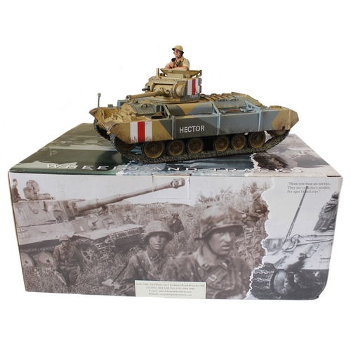 242 - King & Country. WWII Eighth Army Valentine MK III Tank No.EA078 mint in near excellent box. (See pho... 