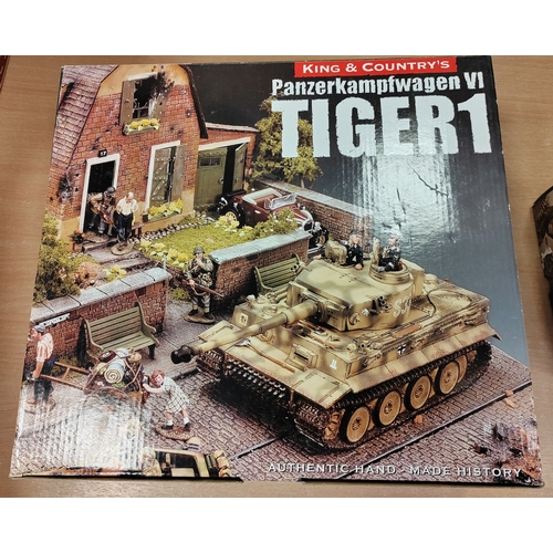 293 - King & Country. Waffen SS Panzerkampfwagen VI Tiger 1 tank No.WS151 mint in very good box. (B)