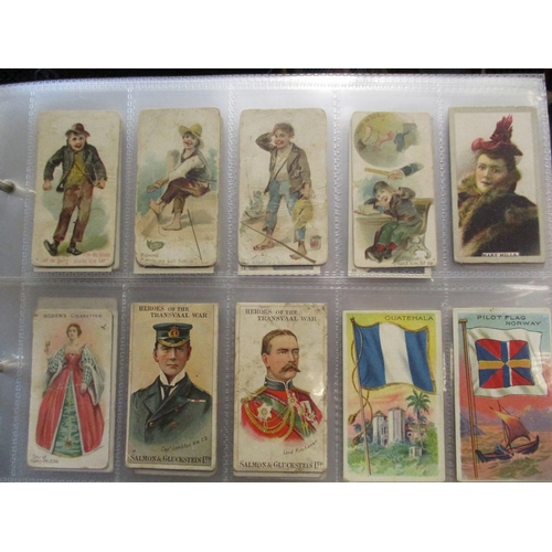 3 - Collection in 2 albums with complete sets including Wills Victoria Cross Heroes, part sets including... 