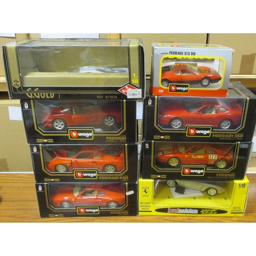 311 - 1990s onwards collection of mostly 1:18 and 1:24 scale cars, generally good to excellent in good to ... 