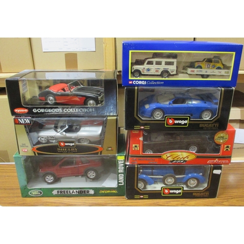 311 - 1990s onwards collection of mostly 1:18 and 1:24 scale cars, generally good to excellent in good to ... 