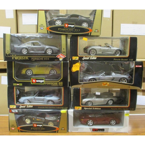 314 - 1990s onwards collection of mostly 1:18 and 1:24 scale cars, generally good to excellent in good to ... 