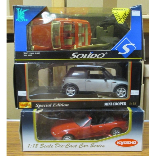 314 - 1990s onwards collection of mostly 1:18 and 1:24 scale cars, generally good to excellent in good to ... 