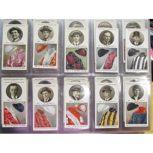 32 - Collection in two albums with complete sets including Anstie Racing Series, Boguslavsky Winners On T... 