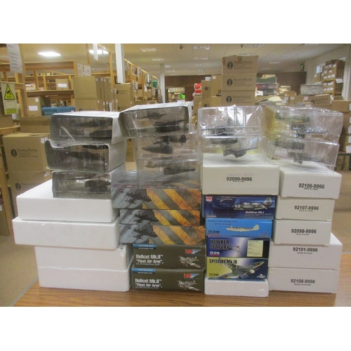 325 - Collection of various scale model aircraft, generally excellent to mint in near very good to near mi... 