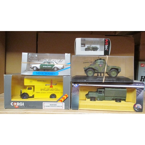 329 - Mainly 1990s onwards collection of lorries, emergency vehicles, military vehicles etc, generally exc... 