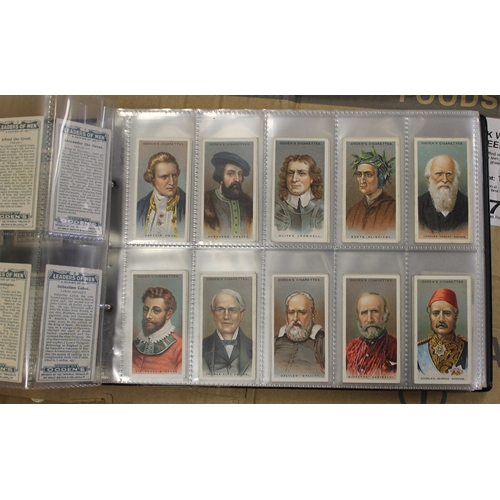 32A - Collection in 14 albums with complete sets including Ogdens British Birds, Foreign Birds, Leaders of... 