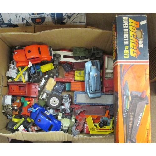 357 - Earlier collection mainly unboxed, generally good to good plus including Corgi, Dinky, Matchbox etc.... 