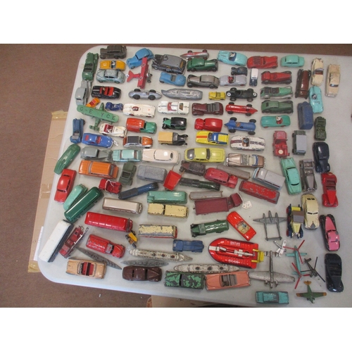 411 - Dinky. Collection of unboxed vehicles with majority 1950s-70s, generally good to near excellent, inc... 