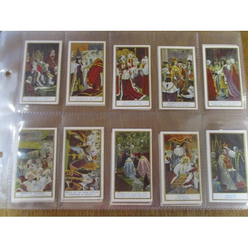 53 - Taddy. Complete set in plastic sleeves Coronation Series generally good. Cat. £660. (See photo) (R)