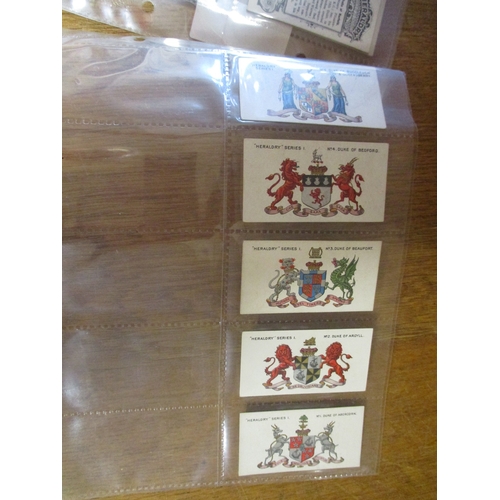 54 - Taddy. Complete set in plastic sleeves Heraldry generally good. Cat. £550. (See photo) (R)
