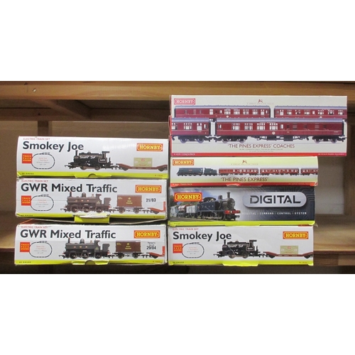 696 - Hornby. OO gauge collection of sets, generally excellent in good plus to excellent boxes, some with ... 