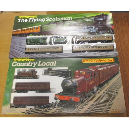 703 - Hornby. Pair of sets generally excellent in good plus to excellent boxes with Country Local No. R671... 