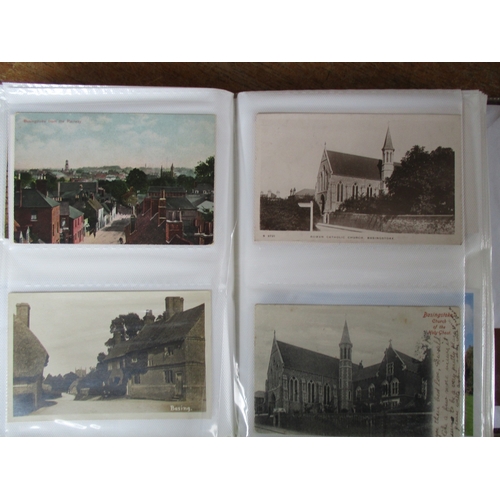 74 - Misc. coln. Basingstoke range incl. London Road, Market Square, churches, Winchester Street, Sarum H... 