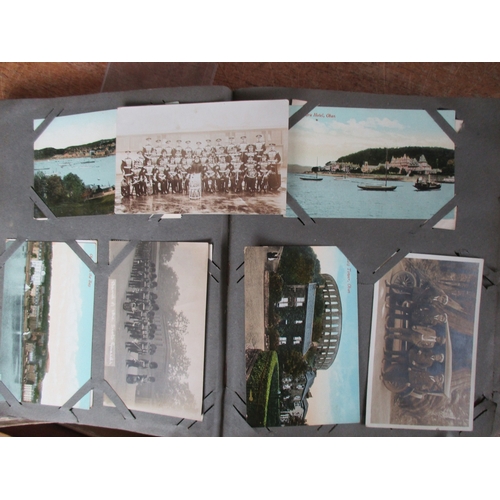 79 - Misc. coln. in old album in mxd. cond. Overseas range incl. Gibraltar, Egypt, Spain, Canada, Hong Ko... 