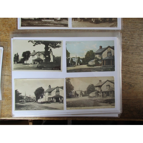 85 - Wales. Coln. in 2 large modern albums and loose sheets. Ruthin and area range incl Agricultural Hall... 