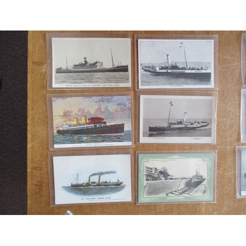 94 - Shipping. Naval coln. incl Life in the Navy (approx.100), RP battleships and artist drawn. Crews in ... 