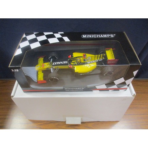 447 - Minichamps. 1:18 scale collection, generally mint in excellent to near mint boxes, includes limited ... 