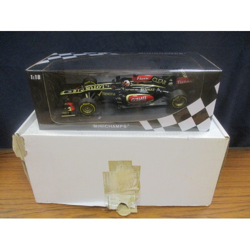 447 - Minichamps. 1:18 scale collection, generally mint in excellent to near mint boxes, includes limited ... 