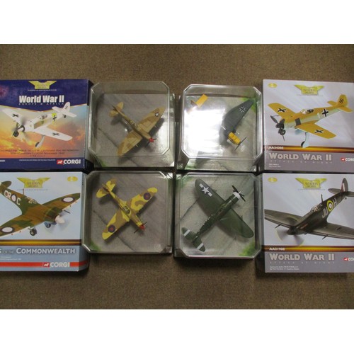 375 - Corgi Aviation Archive. Collection including ranges of Battle of Britain, Limited Editions, WWII Leg... 