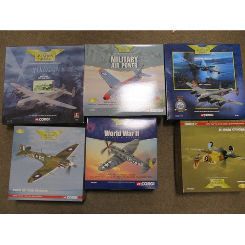 374 - Corgi Aviation Archive. Collection of WWII issues including ranges of Battle for the Low Countries, ... 