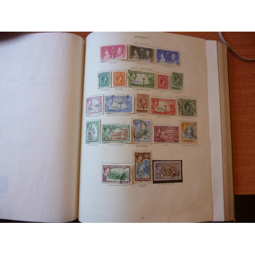 11 - BC, KGVI used coln in 1 SG KGVI album in average condition, incl Aden 1939-48 vals to10r, Barbados 1... 