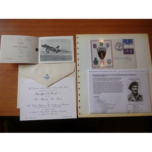 132 - RAF. Covers coln in 7 albums, incl Royal Air Force 75th Anniv Benhams covers, a range of signed cove... 