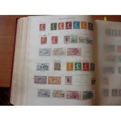 16 - World early to middle-period largely mounted mint coln in 2 SG New Ideal 'Foreign Countries' albums,... 