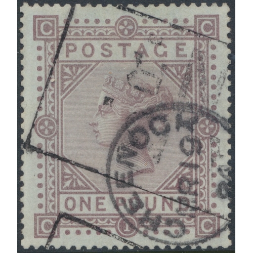 254 - A mint and used fairly complete QV-QEII coln in boxed SG album incl 1840 1d black ‘OG’ with good to ... 