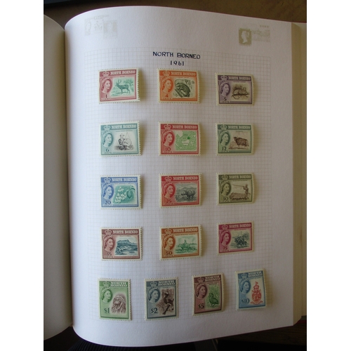 64 - World misc early to modern M/U accum in 5+ albums and loose. Malaysia FDCs, Singapore, 1961 North Bo... 