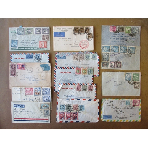 64 - World misc early to modern M/U accum in 5+ albums and loose. Malaysia FDCs, Singapore, 1961 North Bo... 