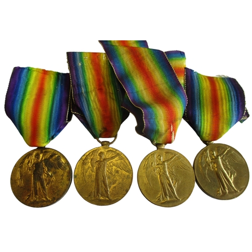 10 - WW1 range with:
1. BWM and Victory Medal to 3646 Pte J. Atkinson Manch R.
2. BWMs to 43602 A.Cpl J. ... 