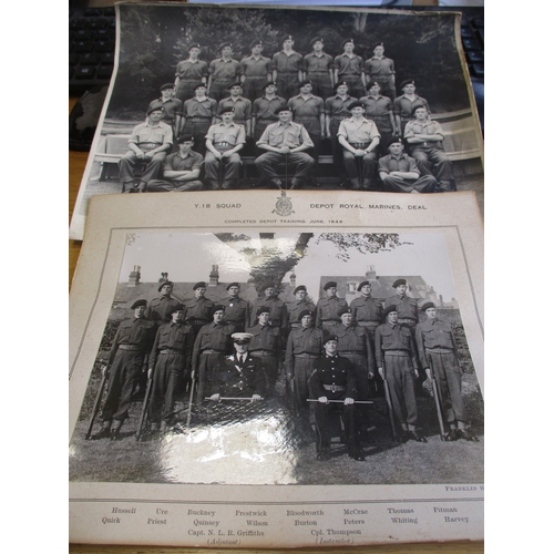 2 - Bloodworth family groups with:
1. WW1 copy BWM and Victory Medal named to Tpr H.W. Bloodworth H 3, W... 