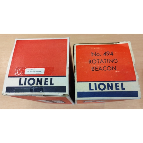 297 - Lionel. Collection of O Gauge electric trains generally very good in mostly fair to good boxes with ... 