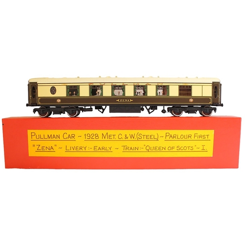 371 - Lawrence Scale Models. Range of OO gauge kit built Pullman 'Queen of Scots' coaches, generally near ... 