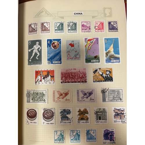 70 - A mint and used, middle to modern A-Z world coln with some early vals in 9 hingeless albums incl goo... 