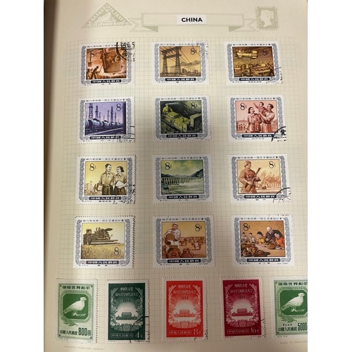 70 - A mint and used, middle to modern A-Z world coln with some early vals in 9 hingeless albums incl goo... 