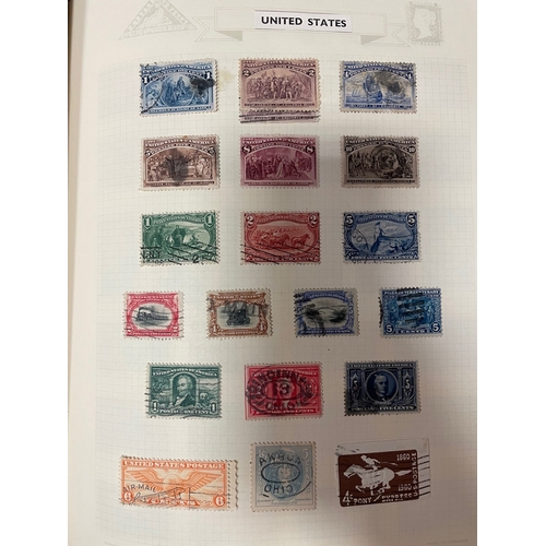 70 - A mint and used, middle to modern A-Z world coln with some early vals in 9 hingeless albums incl goo... 