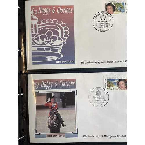 78 - A mixed coln in 4 albums and some loose, with thematic BC ranges incl Royalty, Cars, Disney, some us... 