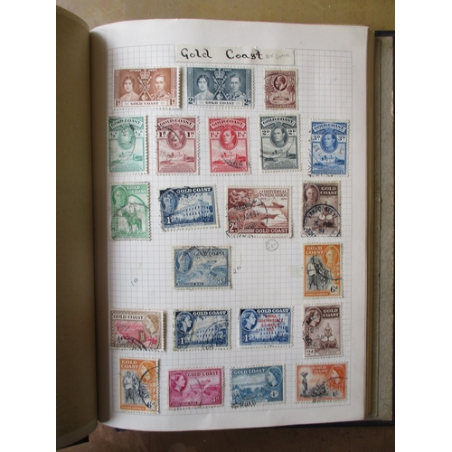 80 - BC, early to modern, M/U coln in 5 vols and loose, and an almost-empty SG New Age album in good cond... 