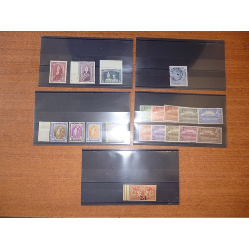 90 - BC, M/U range of items on stockcards. Incl Australia 1937-49 perf 13½ 10/- to £1 M (with tone spots)... 