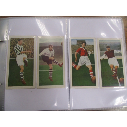 1 - Collection in albums, stock books and in sleeves including BAT Guernsey Footballers set, Chix Footba... 